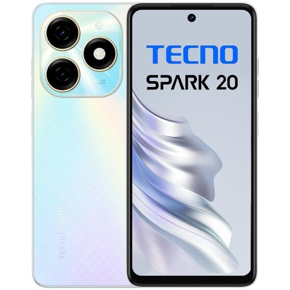 Smartfon Tecno  Spark 20 8/256GB Biały  (KJ5n_256+8_CW)