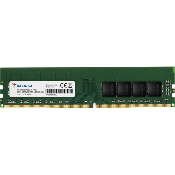 Pamięć ADATA Premier, DDR4, 4 GB, 2666MHz, CL19 (AD4U26664G19-SGN)