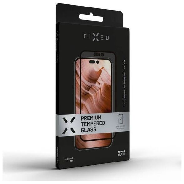 Fixed Fixed Armor Full Cover 2.5D do Apple iPhone 12/12 Pro, czarny