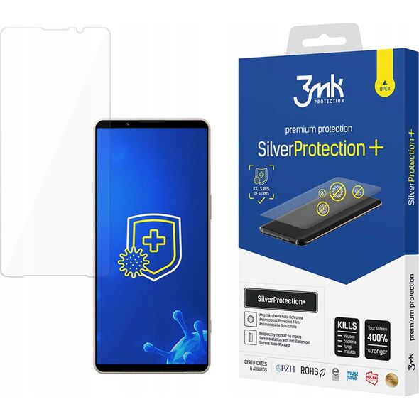 3MK 3MK SilverProtect+ Sony Xperia 1 VI Folia antymikrobowa montowana na mokro