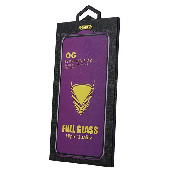 Tempered Glass OG Premium for Motorola Moto G84 5G black frame 5900495059376