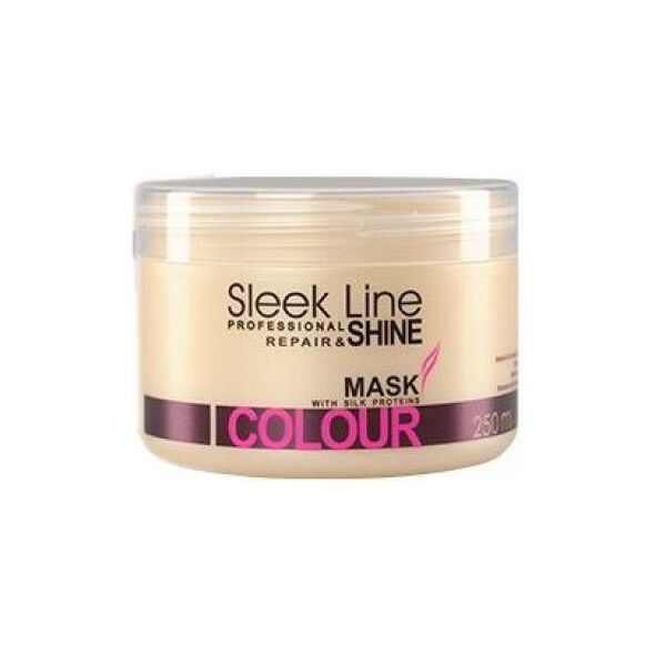 Stapiz Sleek Line Colour Mask Maska z jedwabiem do włosów farbowanych 250ml