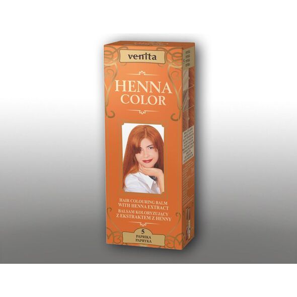 Venita Ziołowe Balsamy Henna Color 5 Papryka 75ml