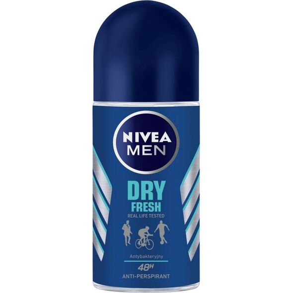 Nivea Nivea Dezodorant DRY FRESH roll-on męski 50ml - 0185991