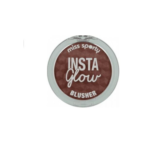 Miss Sporty MISS SPORTY_Iinsta Glow Blusher rozświetlający róż do policzków 002 Radiant Mocha 5g - 3614221755938