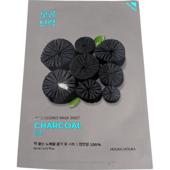 Holika Holika Pure Essence Mask Sheet-Charcoal 1 szt.