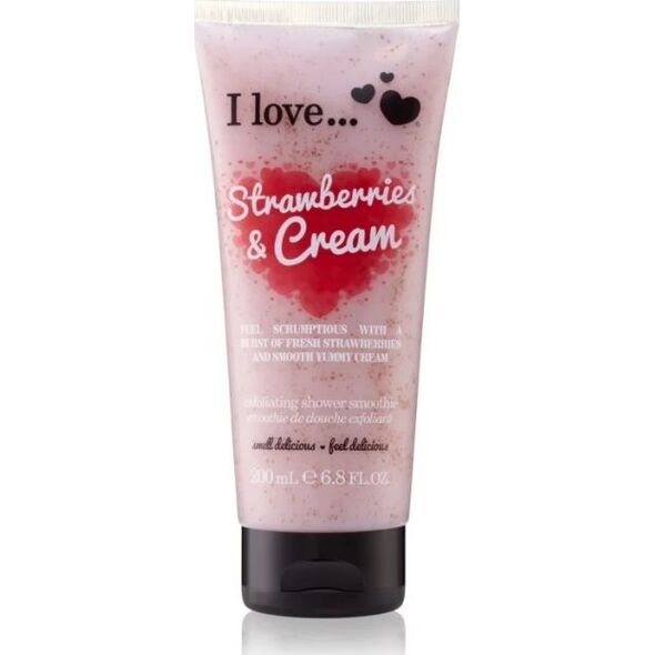 I love Exfoliating Shower Smoothie Strawberries & Cream 200ml