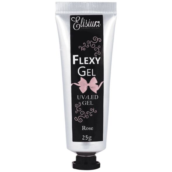 Elisium Flexy Gel żel do przedłużania paznokci Rose 25g