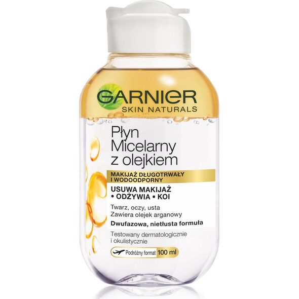 Garnier Skin Naturals Płyn micelarny z olejkiem dwufazowy 100ml