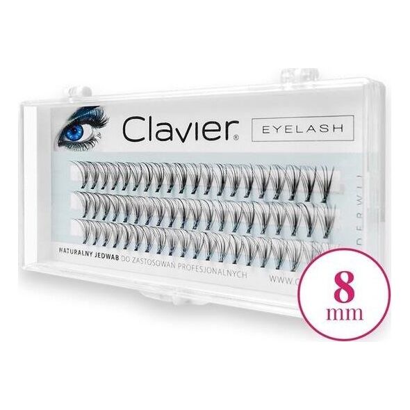 Clavier CLAVIER_Eyelash kępki rzęs 8mm