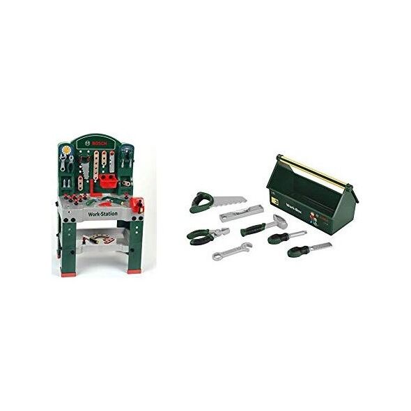 Theo Klein Theo Klein Bosch Work Station 60 x 78 cm green - 8580