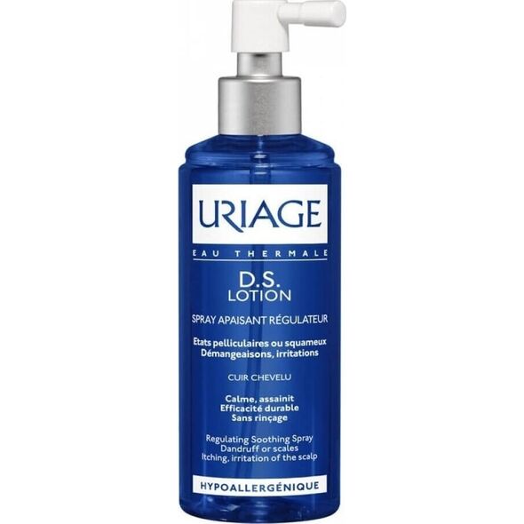 Uriage Dirglumą mažinantis purškiamas plaukų losjonas Uriage D.S. Hair Regulating Soothing 100 ml