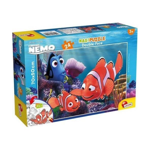 Lisciani Puzzle dwustronne 24el Maxi Gdzie jest Nemo 74112