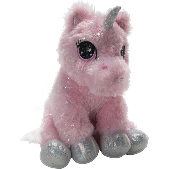 GIO-818ROSA-GIOPLUSH UNICORN ROSA 60CM