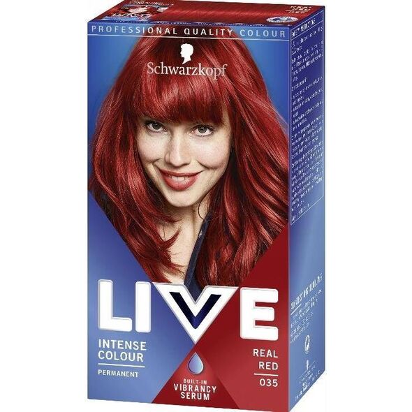 Schwarzkopf Live Intense Colour farba do włosów 035 Real Red