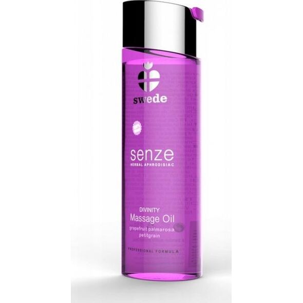 Swede SWEDE_Senze Divinity Massage Oil olejek do masażu Grapefruit 150ml