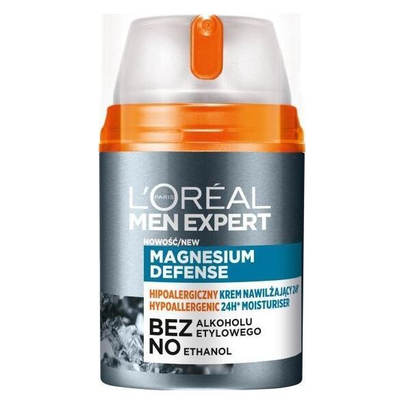 L’Oreal Paris LOREAL_Men Expert Magnesium Defense hipoalergiczny krem nawilżający 50ml