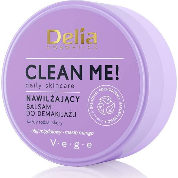 Delia Clean Me! nawilżający Balsam do demakijażu - każdy rodzaj skóry 40g