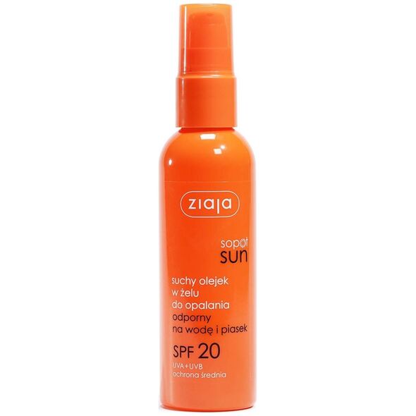 ZIAJA LTD. Z.P.L. SP. Z 0.0. Ziaja Suchy olejek do opalania SPF20 90 ml