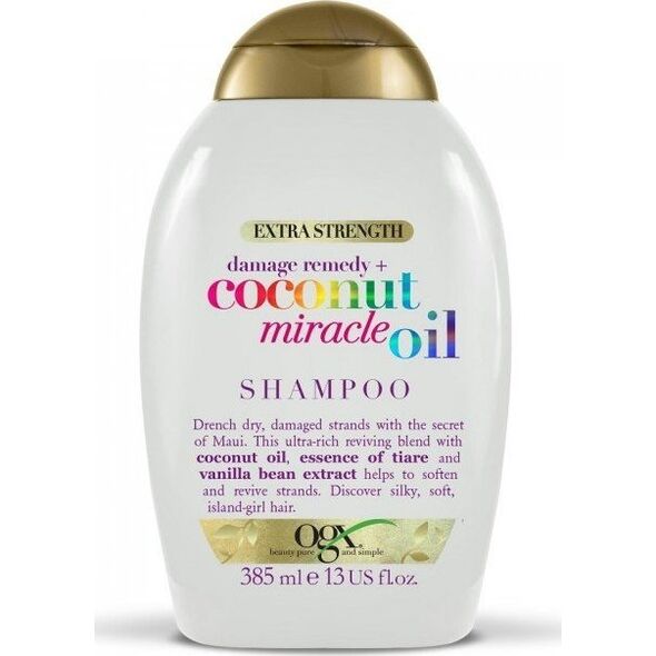 ORGANIX_Coconut Oil Miracle Oil Shampoo szampon do włosów suchych i zniszczonych 385ml