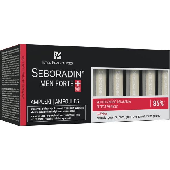 Seboradin Ampułki Seboradin MEN Przeciw Wypadaniu Włosów 14 x 5,5 ml