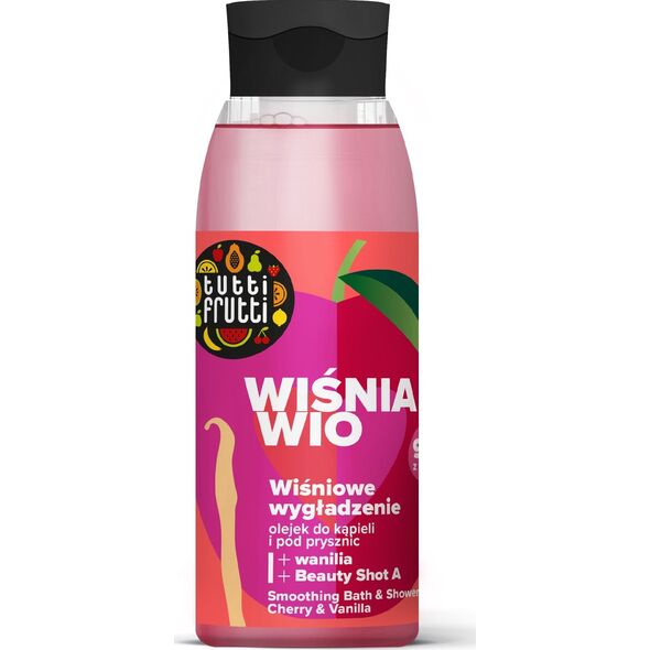 Farmona Farmona Tutti Frutti Wiśnia Wio Olejek do kąpieli i pod prysznic Wiśniowe Wygładzenie 400ml