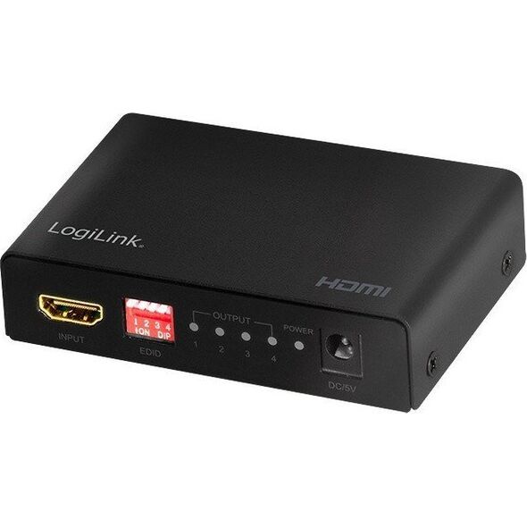 LogiLink Splitter 4xHDMI 4K, 60Hz, EDID