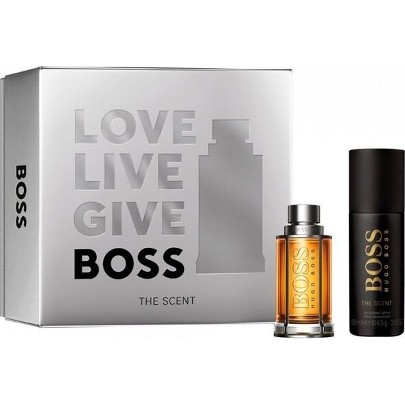 Hugo Boss Hugo Boss The Scent For Man zestaw woda toaletowa spray 50ml + dezodorant w sprayu 150ml