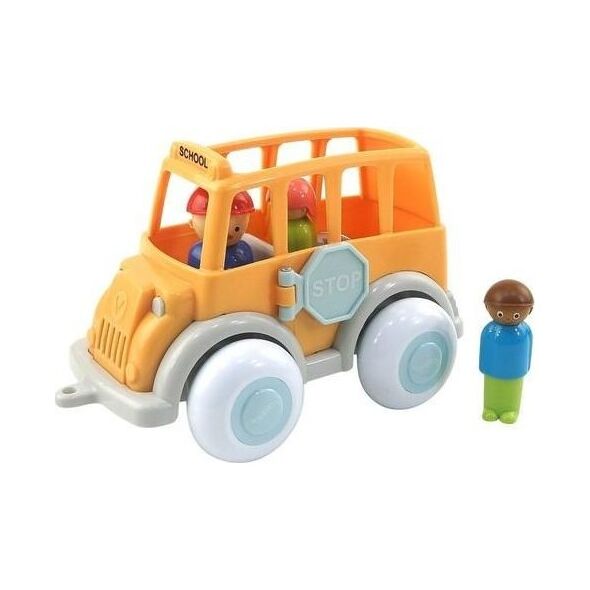 Viking Toys VIKING TOYS ECOLINE AUTOBUS SZKOLNY Z KIEROWCĄ I 2 UCZNIAMI