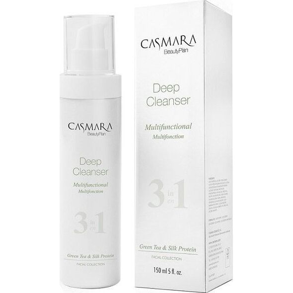 Casmara Cleanser 3in1 Deep Cleansing żel do mycia twarzy 3w1 150ml