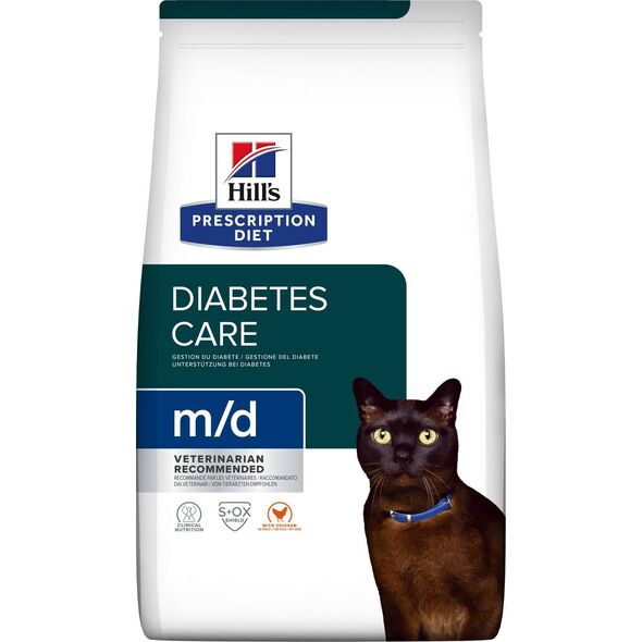 Hills  Hill's PD m/d diabetes care, chicken,dla kota 3kg