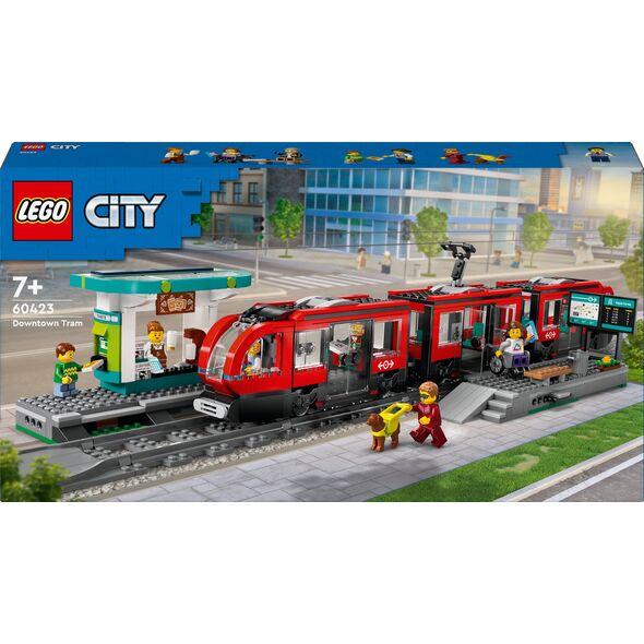 LEGO City Tramwaj miejski ze stacją (60423)