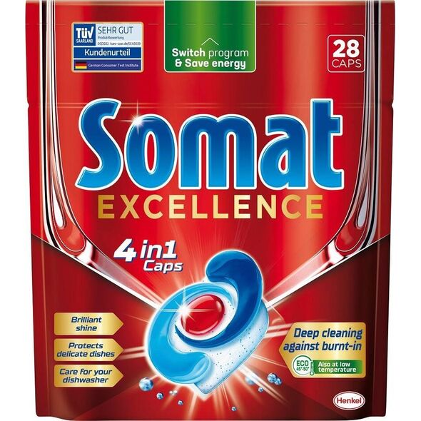 Somat Somat Excellence 4in1 kapsułki do zmywarki 28szt.