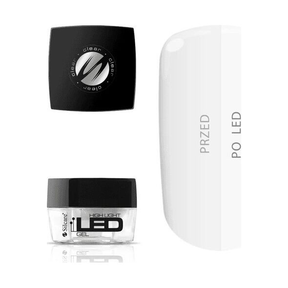 Silcare SILCARE Led Highlight Gel Bianco 15g