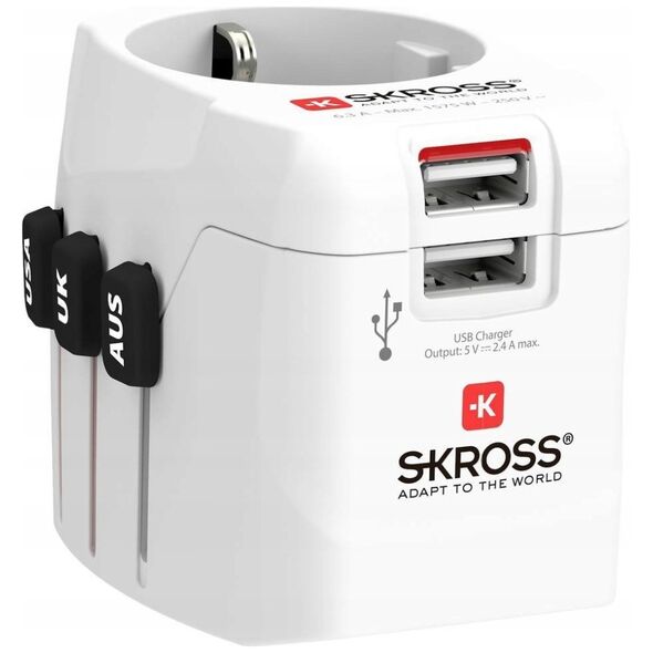 Skross Skross Pro Light USB World (2xA)