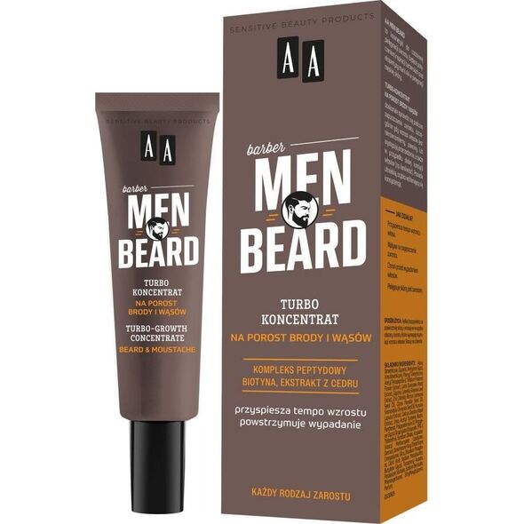 AA Men Beard turbo-koncentrat na porost brody i wąsów 30ml