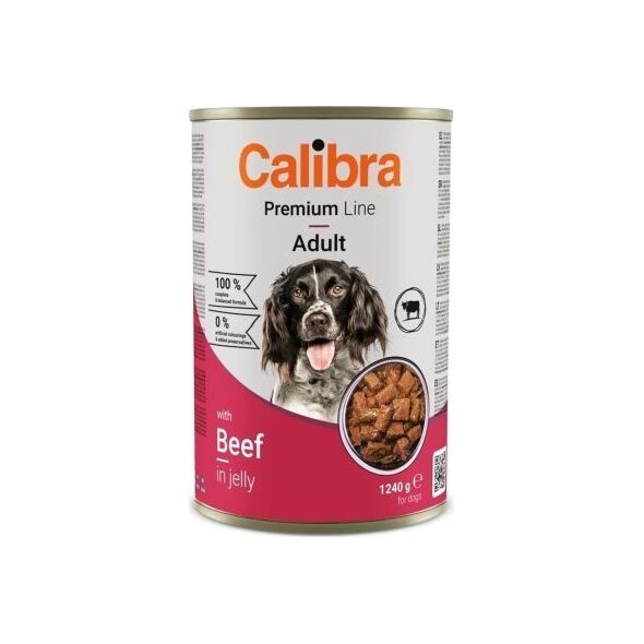 Calibra CALIBRA DOG PREMIUM BEEF- mokra karma dla psa - 1240G