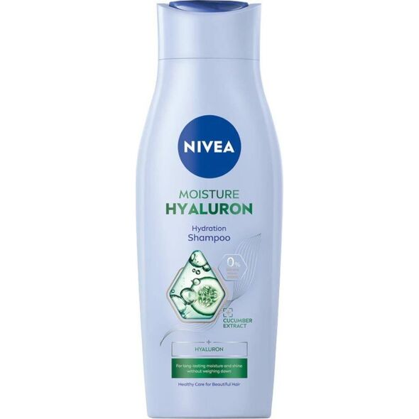 Nivea Nivea Moisture Hyaluron szampon nawilżający z kwasem hialuronowym 400ml