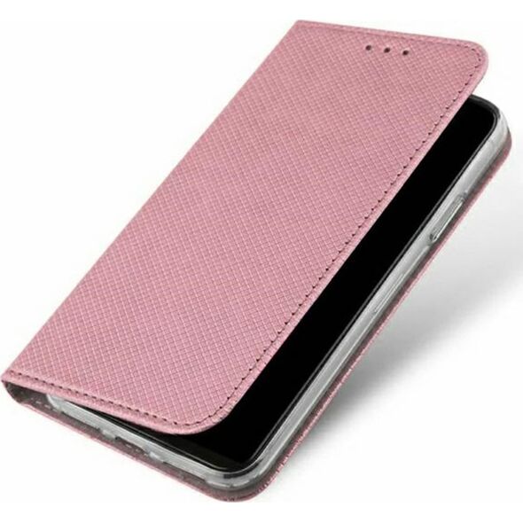 NO NAME Etui Smart Magnet book Samsung A35 A356 różowo złoty/rose gold