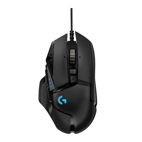 Logitech G502 Hero USB Gaming Mouse Black (910-005470) (LOGG502H) έως 12 άτοκες Δόσεις