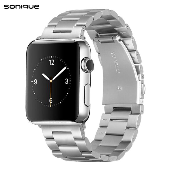 Λουράκι Stainless Steel Bracelet Sonique Classic για Apple Watch (42/44/45/49MM) Ασημί 5201101869151