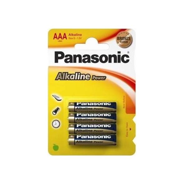 Panasonic Bateria AAA / R03 4 szt.