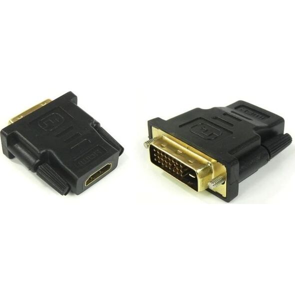 Adapter AV Qoltec HDMI - DVI-D czarny (50514)