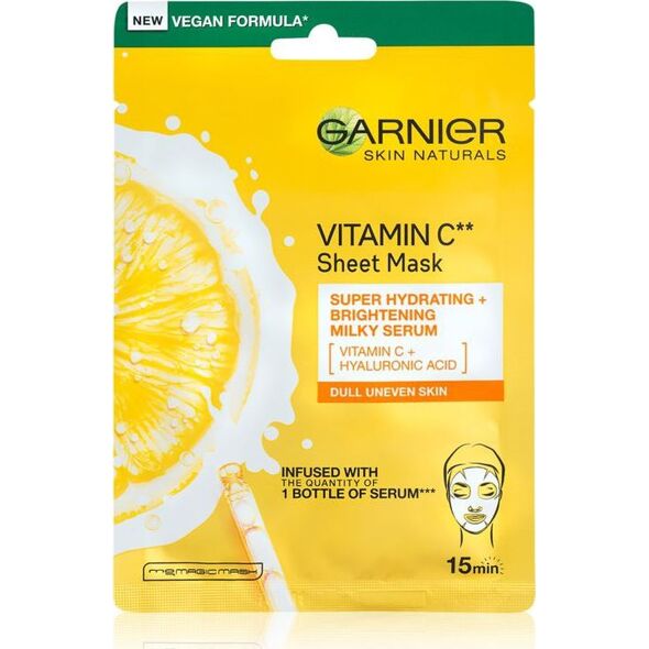 Garnier Skin Naturals Vitamin C Maseczka do twarzy 1szt