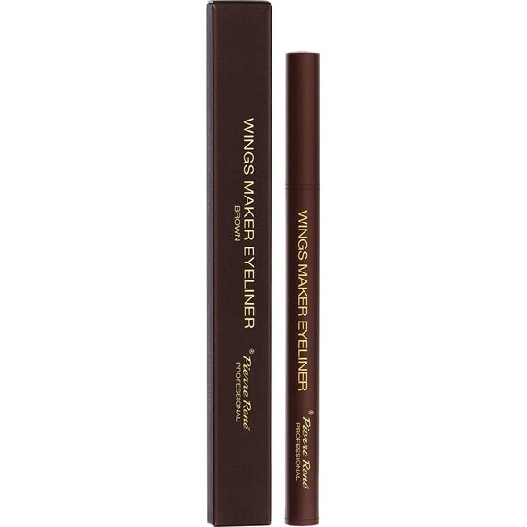 Pierre Rene Wings Maker eyeliner Brown 0.5g