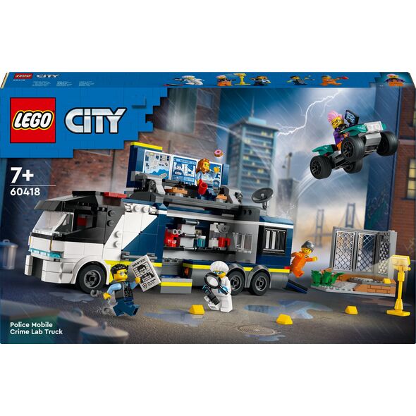 LEGO City Police Truck with Crime Lab (60418)