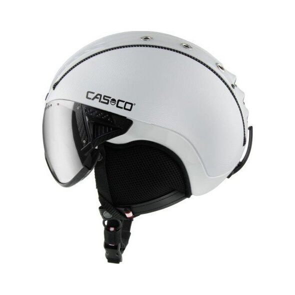 Casco Kask narciarski CASCO SP-2 Visor Carbonic white S