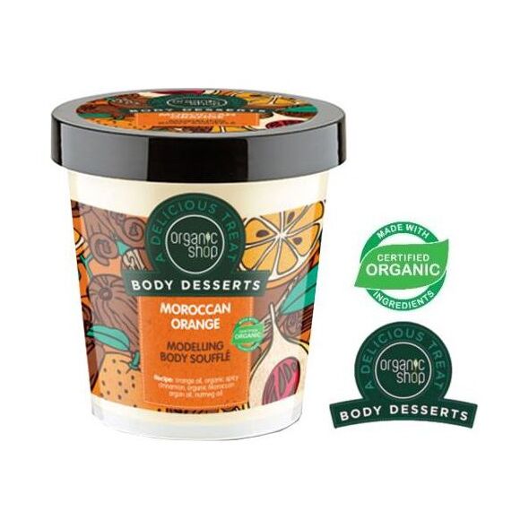 Organic Shop Body Desserts Krem do ciała Modelujący Moroccan Orange 450ml