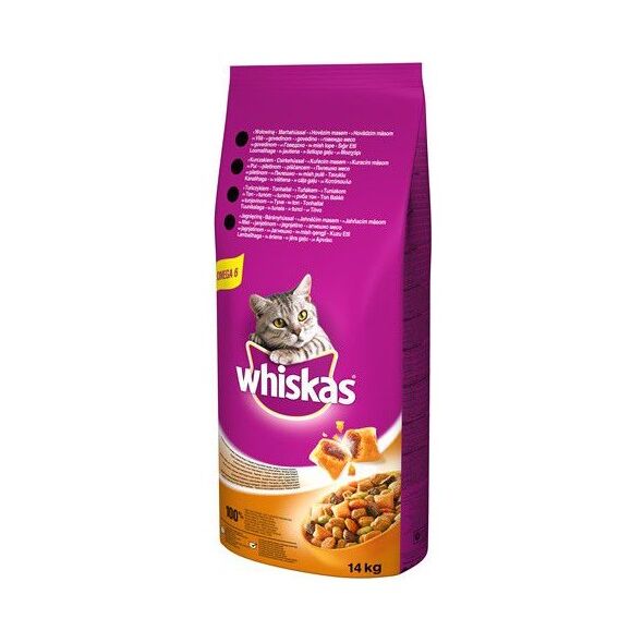 Whiskas Adult kurczak, warzywa 14kg