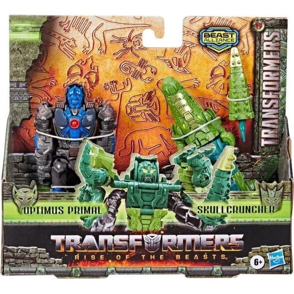 Figurka Hasbro Hasbro Transformers: Rise of The Beasts - Optimus Primal & Skull